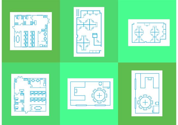 Office Floor Plan Vectors Download Free Vector Art