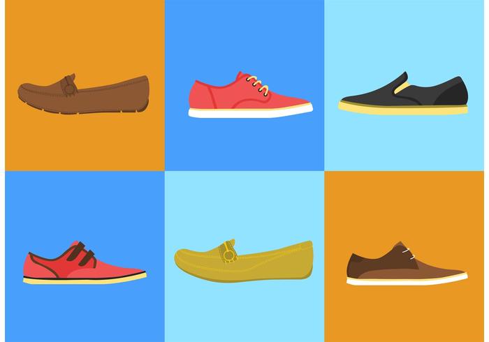 Mens Shoes Vectors Mens Shoes Vectors