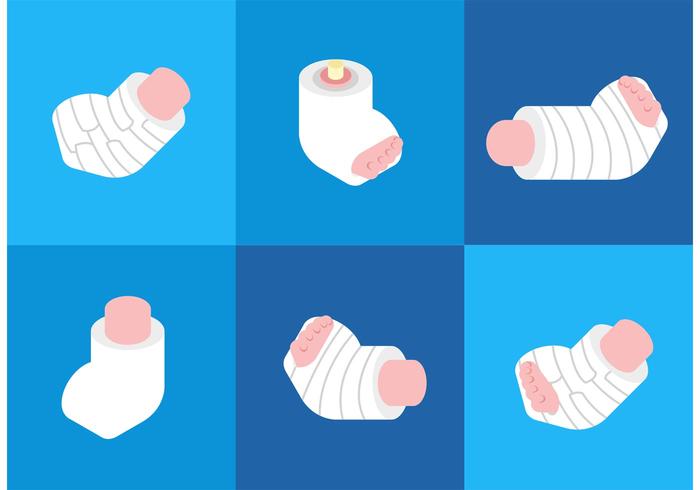 Broken Leg Cast Vectors Broken Leg Cast Vectors