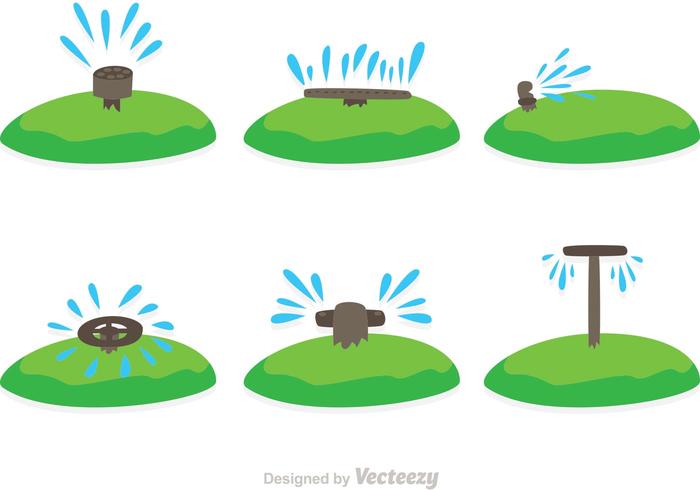 Water Sprinkler Vectors 