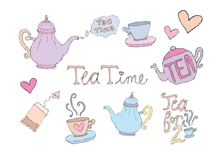 Onwijs Free High Tea Vector Series - Download Free Vectors, Clipart RK-03