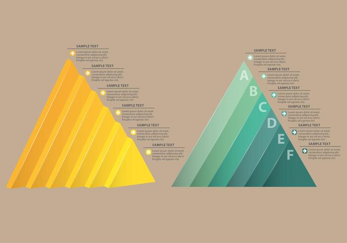 Triangles Charts vector