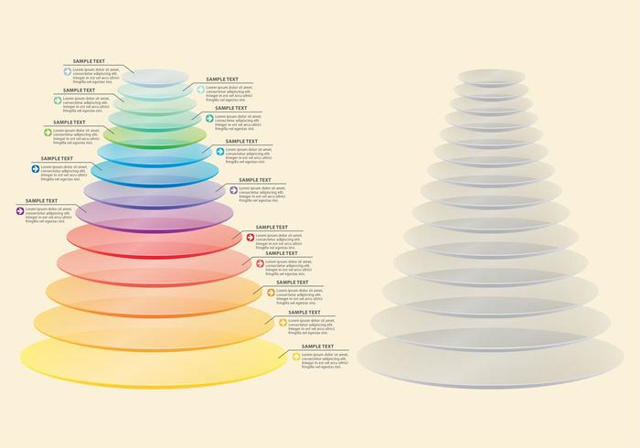 Discs Charts vector