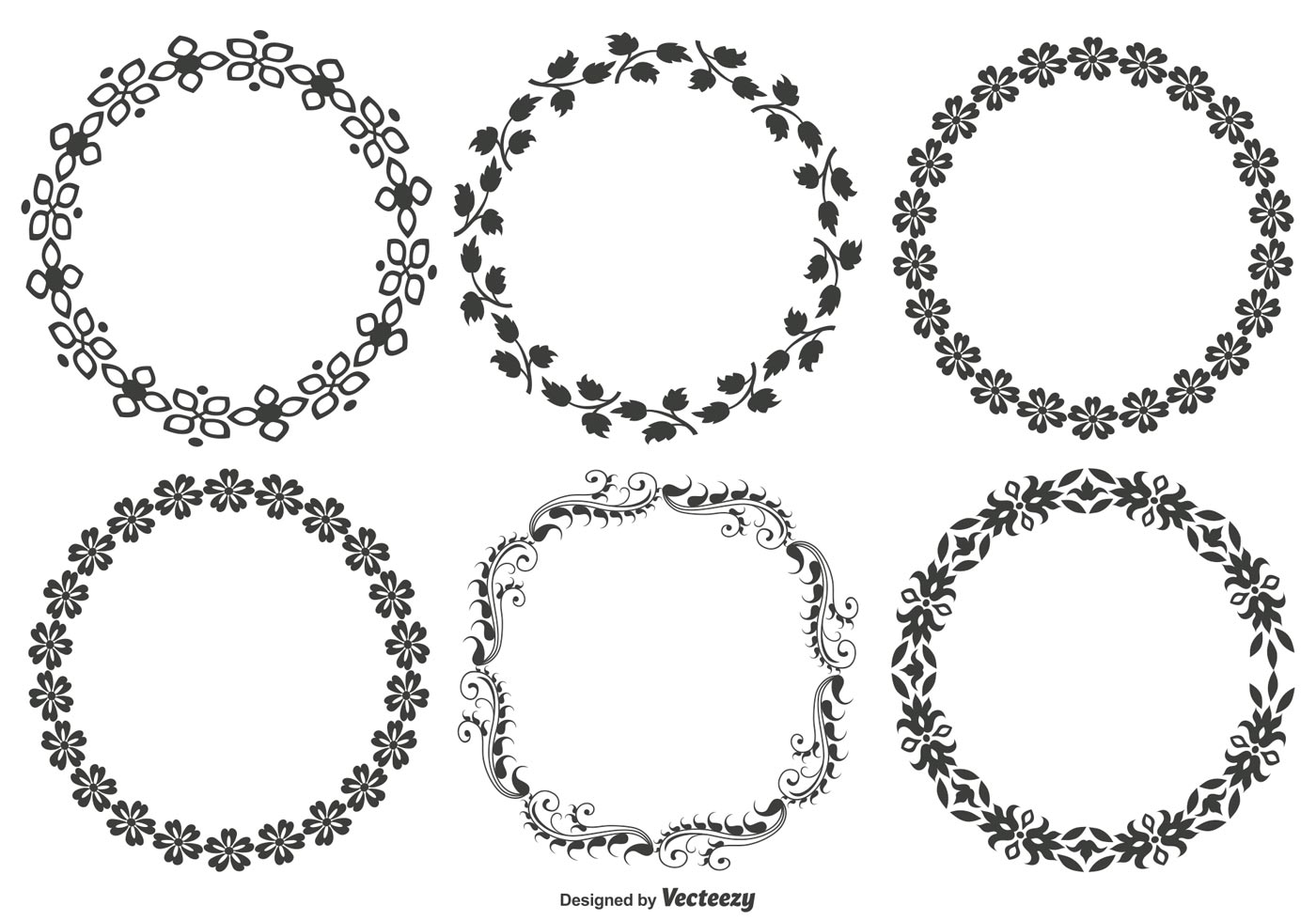 Download Decorative Frame Set - Download Free Vectors, Clipart ...