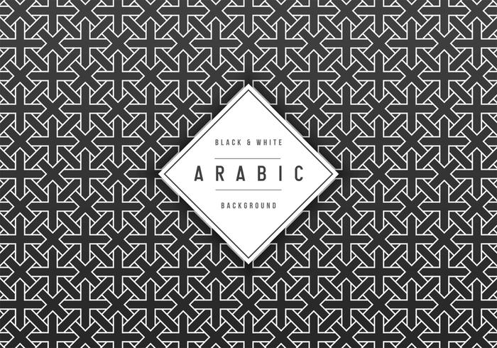 Geometric Arabic Vector Background
