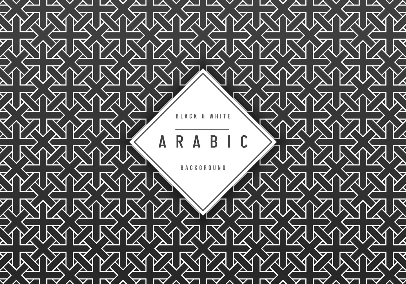Geometric Arabic Vector Background Download Free Vector 