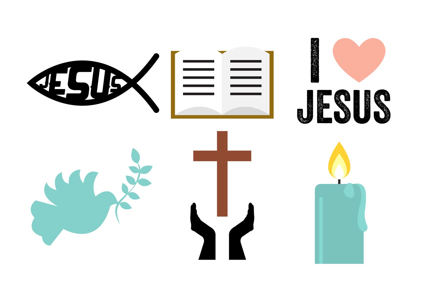 christian clip art vector pack - photo #12