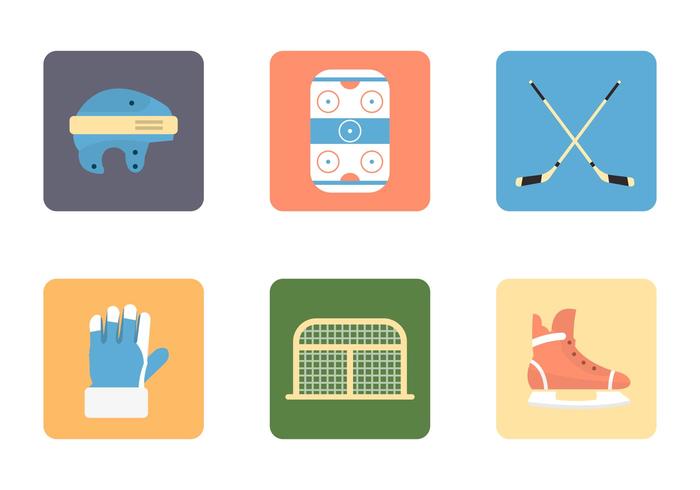 Hockey Vector Elements Hockey Vector Elements