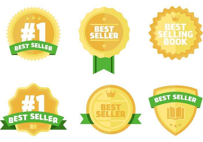 Best Sellers Books Vector Badges Free Best Sellers Books Vector Badges Free