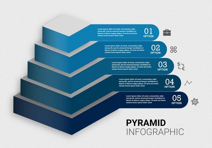 Free Pyramid Chart Vector