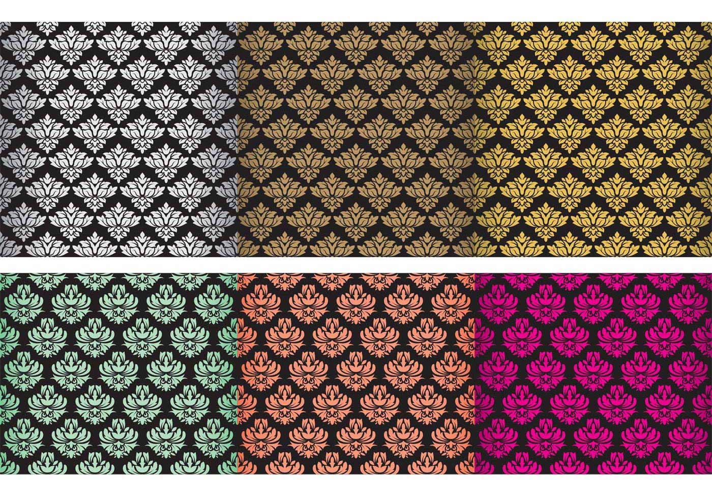 Classic Damask Tapestry Vectors 91779 Vector Art at Vecteezy