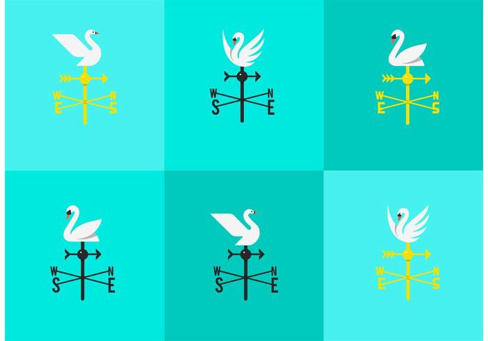 Weather Vane Vectors Weather Vane Vectors