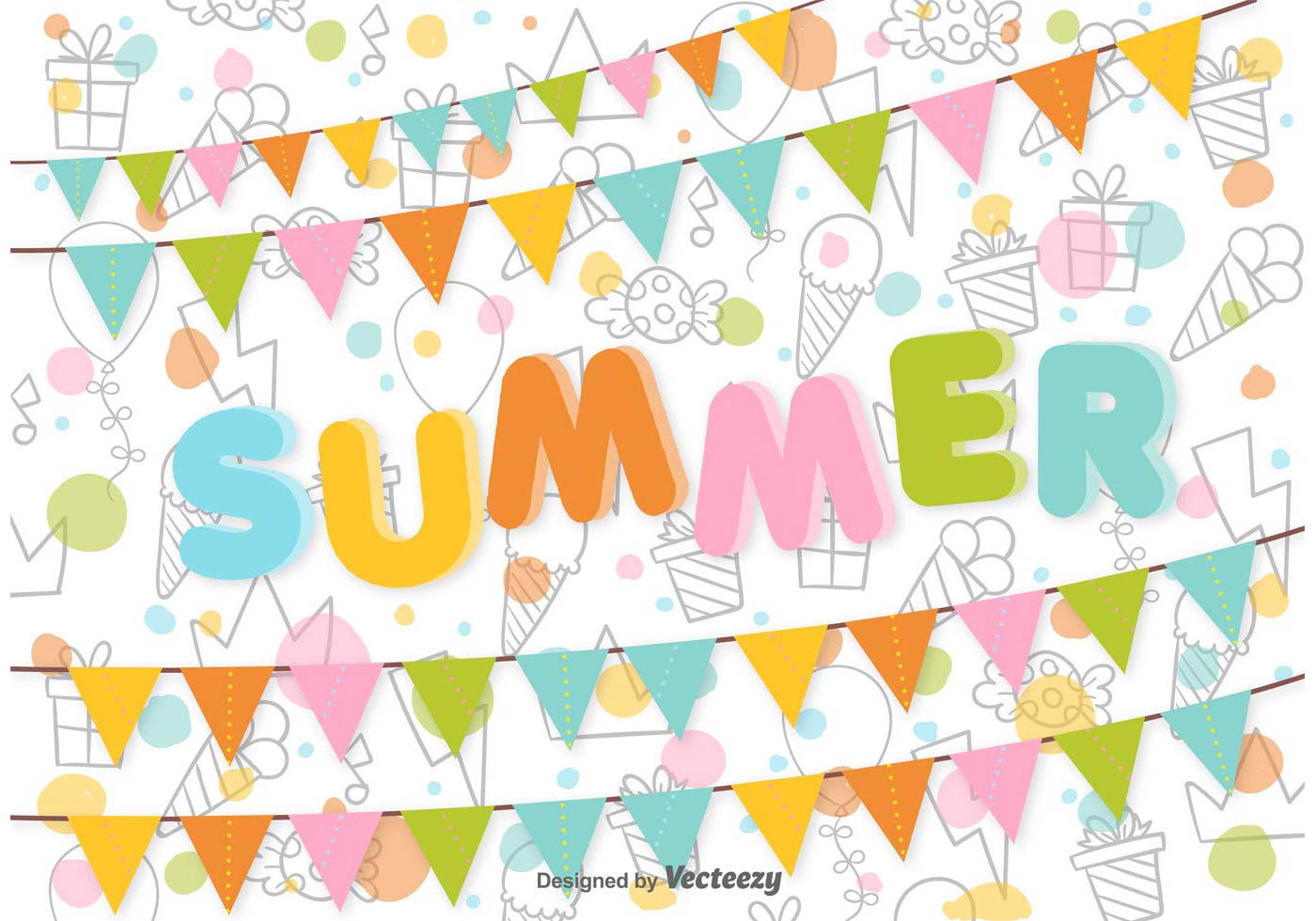 Download Summer Party Background - Download Free Vectors, Clipart ...
