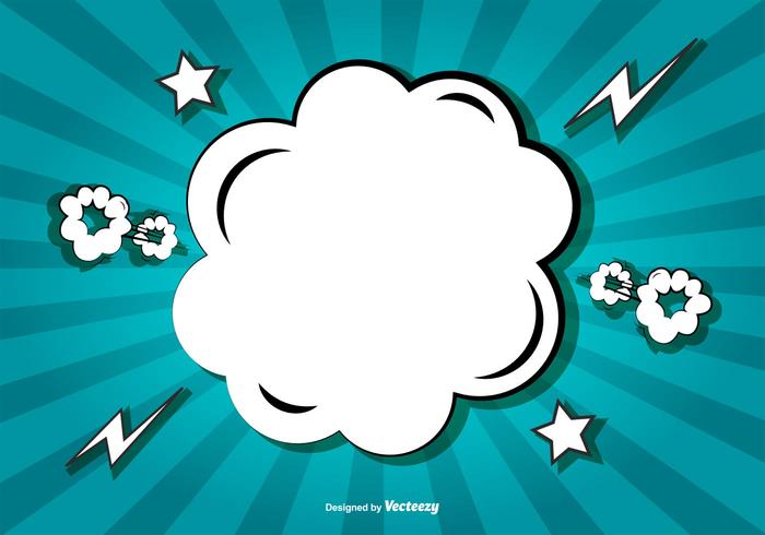 Comic Style Background Illustration Comic Style Background Illustration