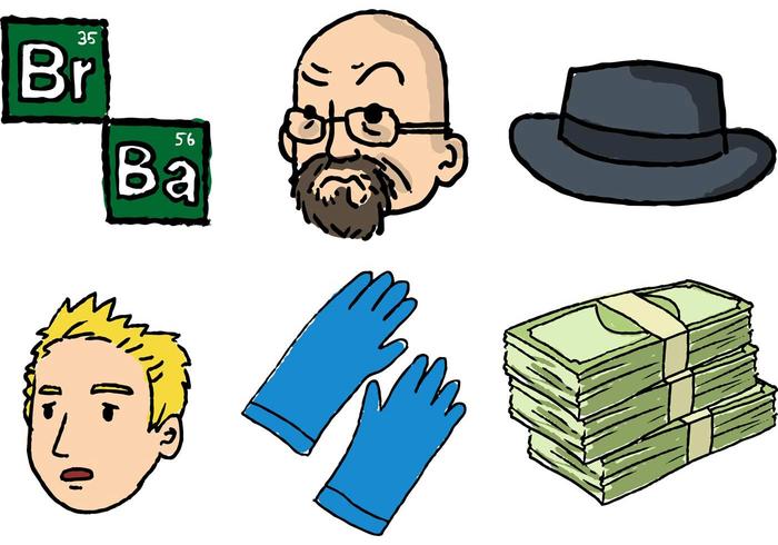 Breaking Bad Cartoon Vector Series