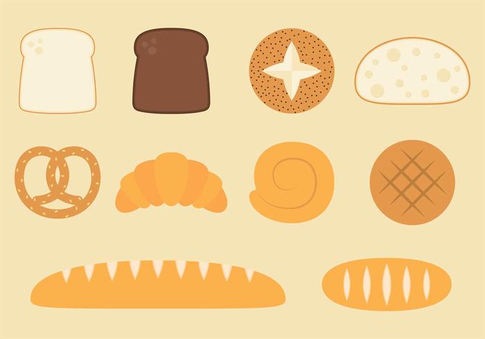 Traditional Bread Vectors 