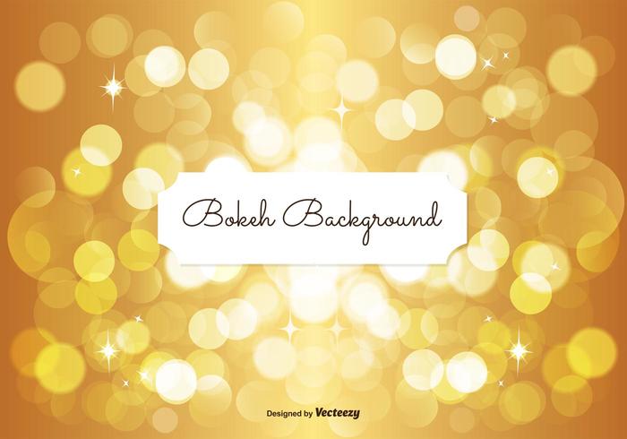 Golden Bokeh Background  vector