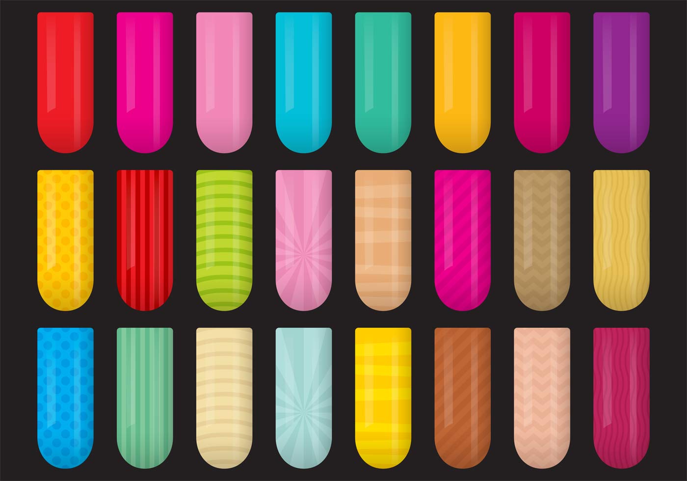 Download Decorated Nail Vectors 92071 - Download Free Vectors ...