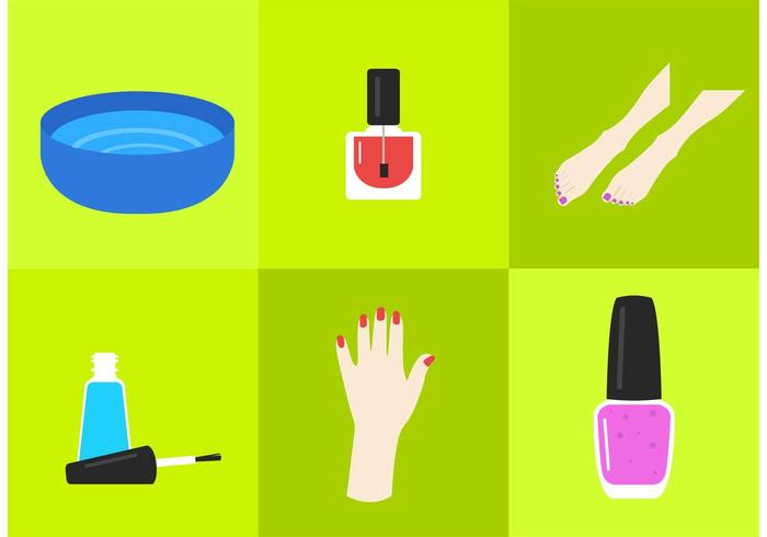 Manicure Pedicure Vectors Manicure Pedicure Vectors