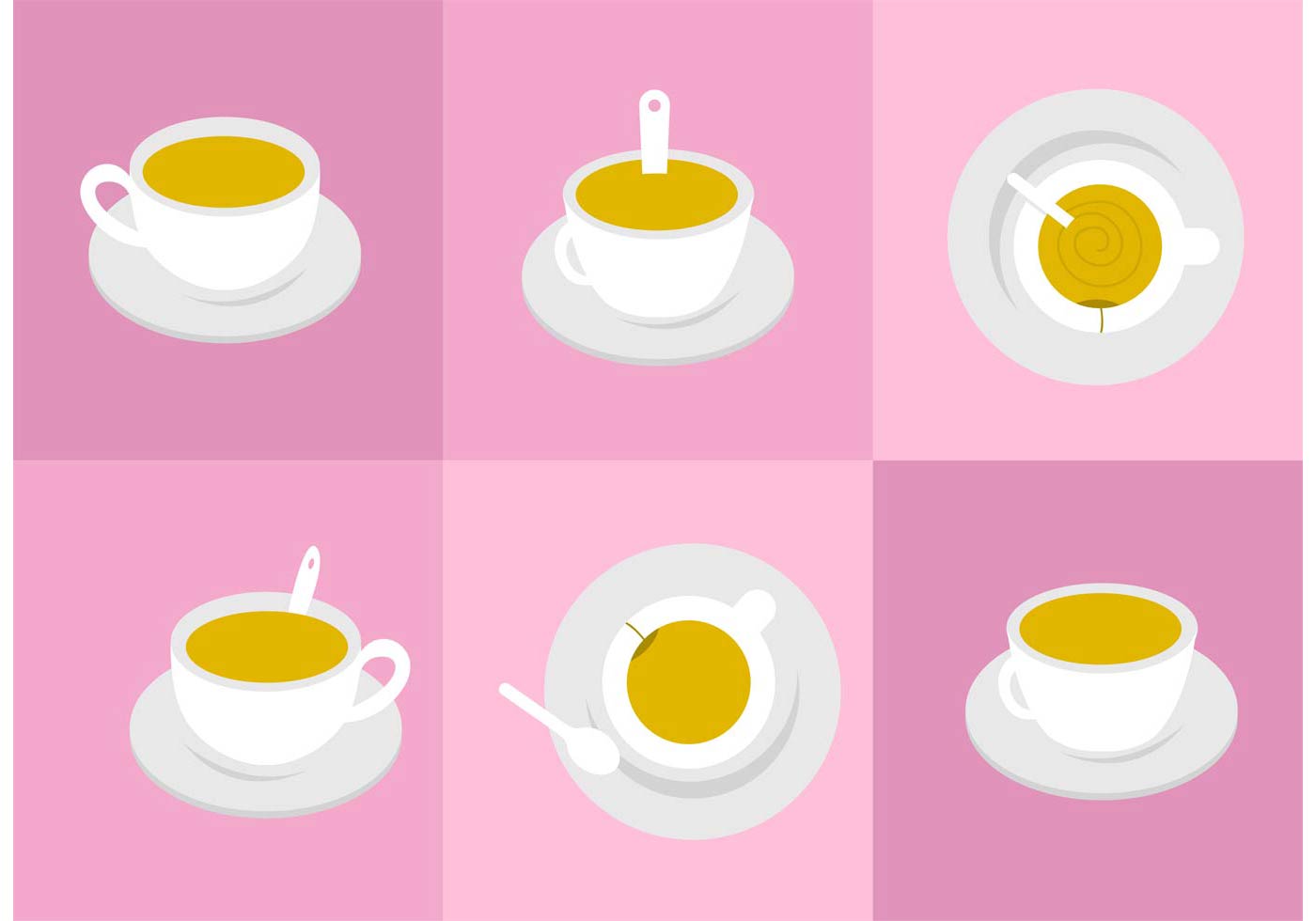 Tea Cup Vectors - Download Free Vector Art, Stock Graphics & Images