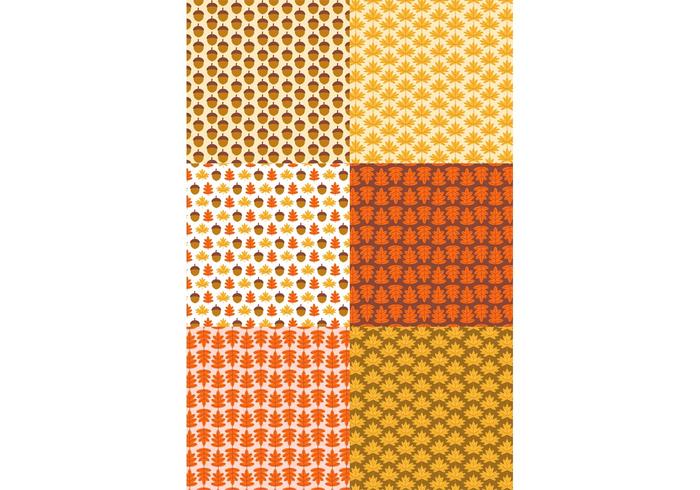 Autumn Pattern Set Autumn Pattern Set