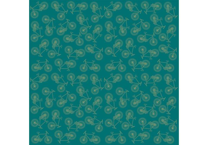 Vector Bike Pattern Background Vector Bike Pattern Background