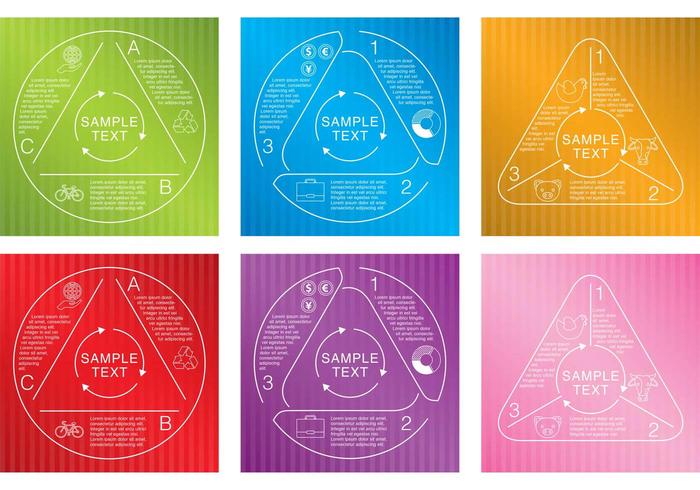 Triangle Charts Vectors