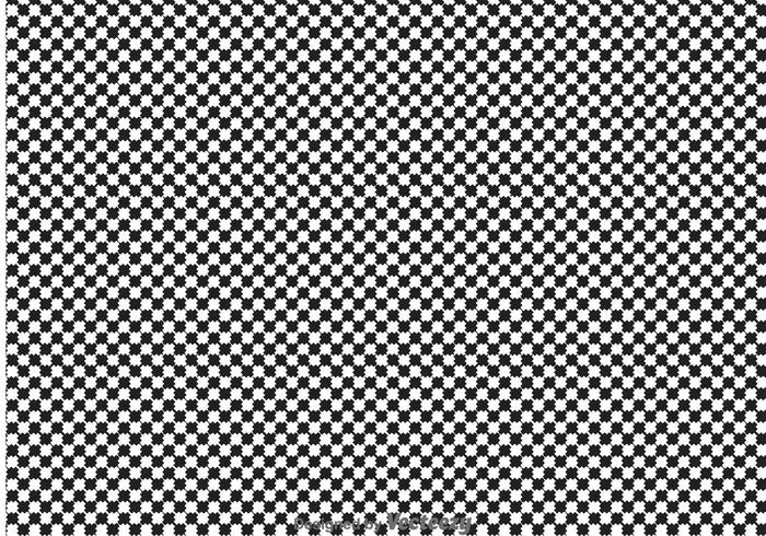 Sketchy Checker Board Background vector