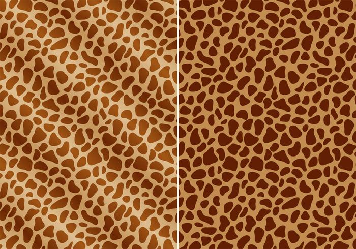 Free Giraffe Prints Vector