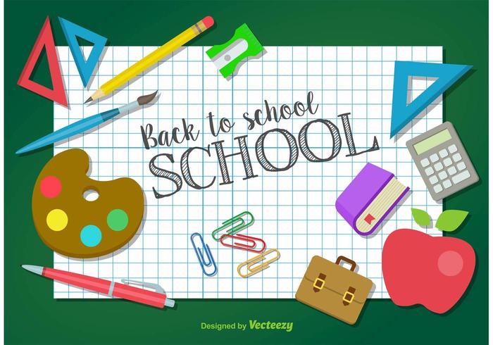 Back to School Icons vector