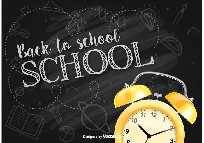 Back to School Background vector