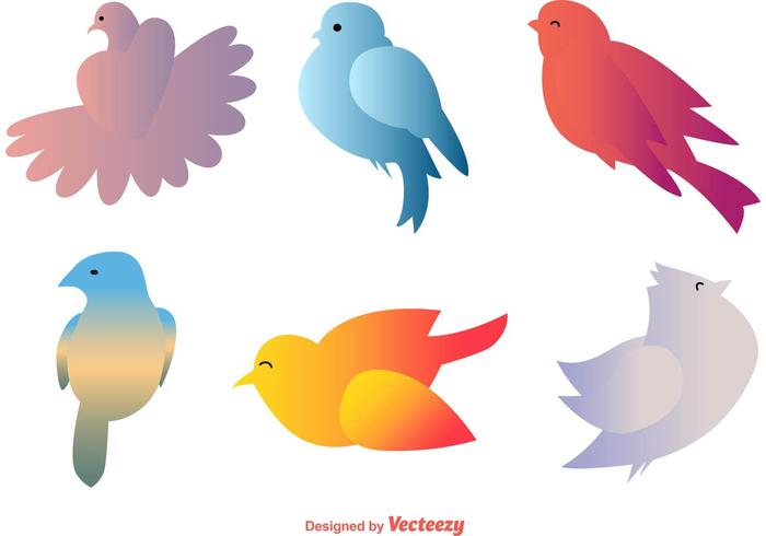 Elegant Doves vector