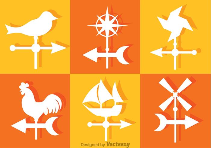 Weather Vane Vector Icons