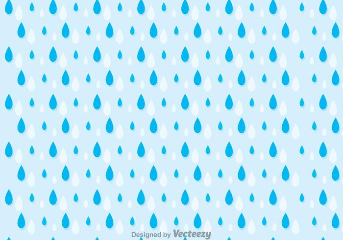 Rainy Seamless Pattern Vector