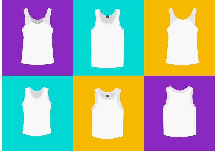 Tank Top Template Vectors Tank Top Template Vectors