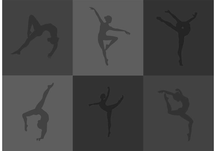 Gymnast Silhouette Gymnast Silhouette