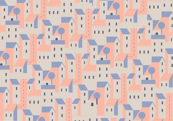 Buildings Vector Pattern