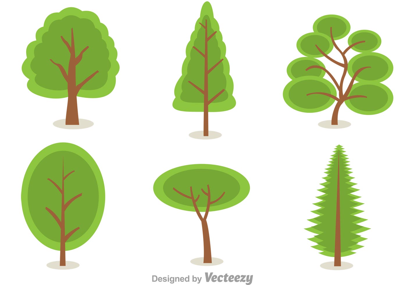 green trees clipart - photo #25