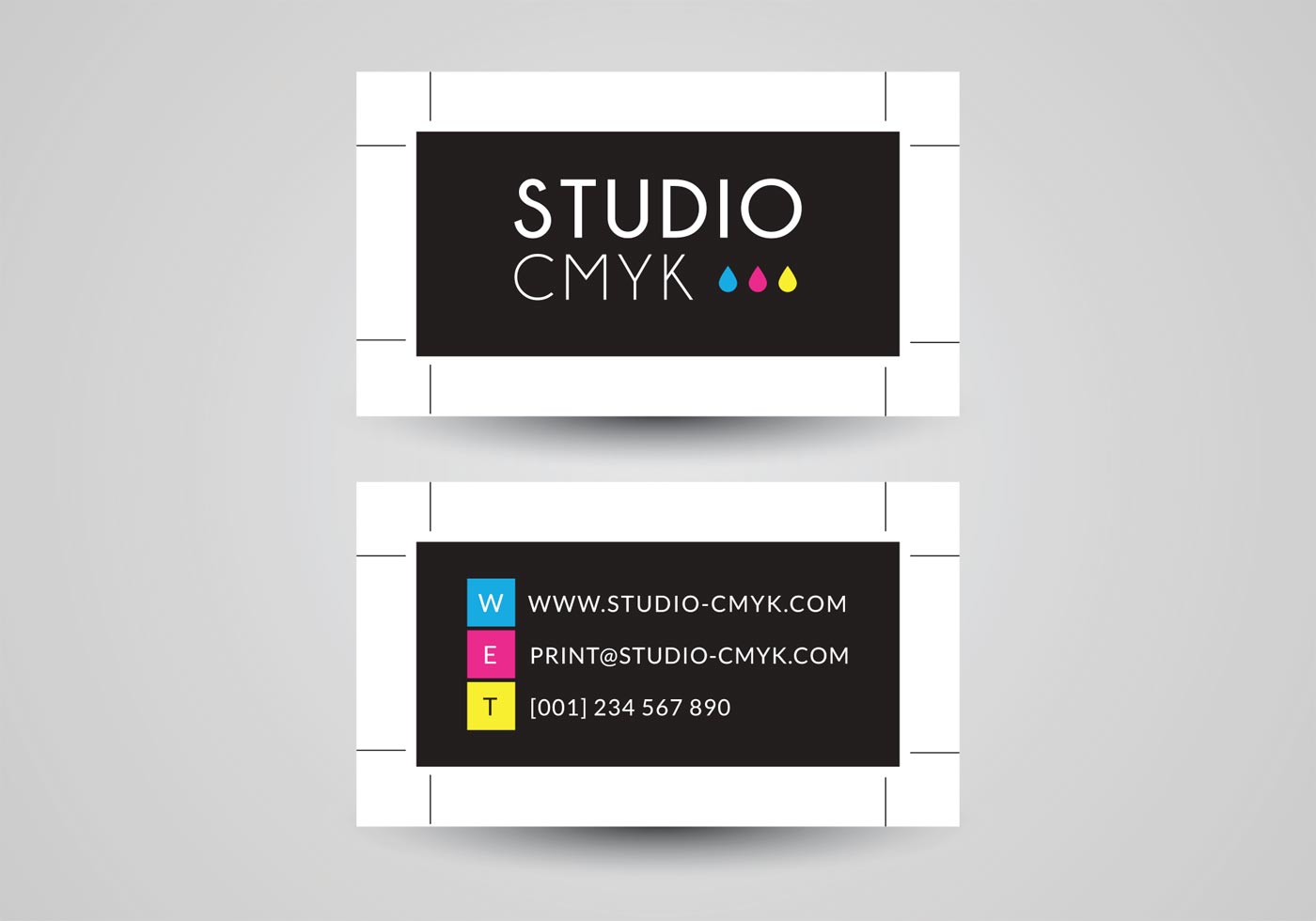 Free Business Card Vector Design For Printery 92543 Vector Art at Vecteezy