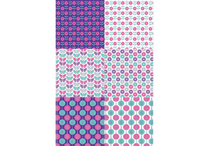 Floral Pattern Set Floral Pattern Set