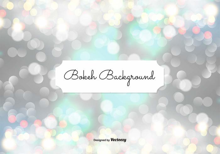 Abstract Bokeh Background Illustration vector