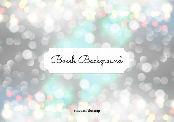 Abstract Bokeh Background Illustration vector