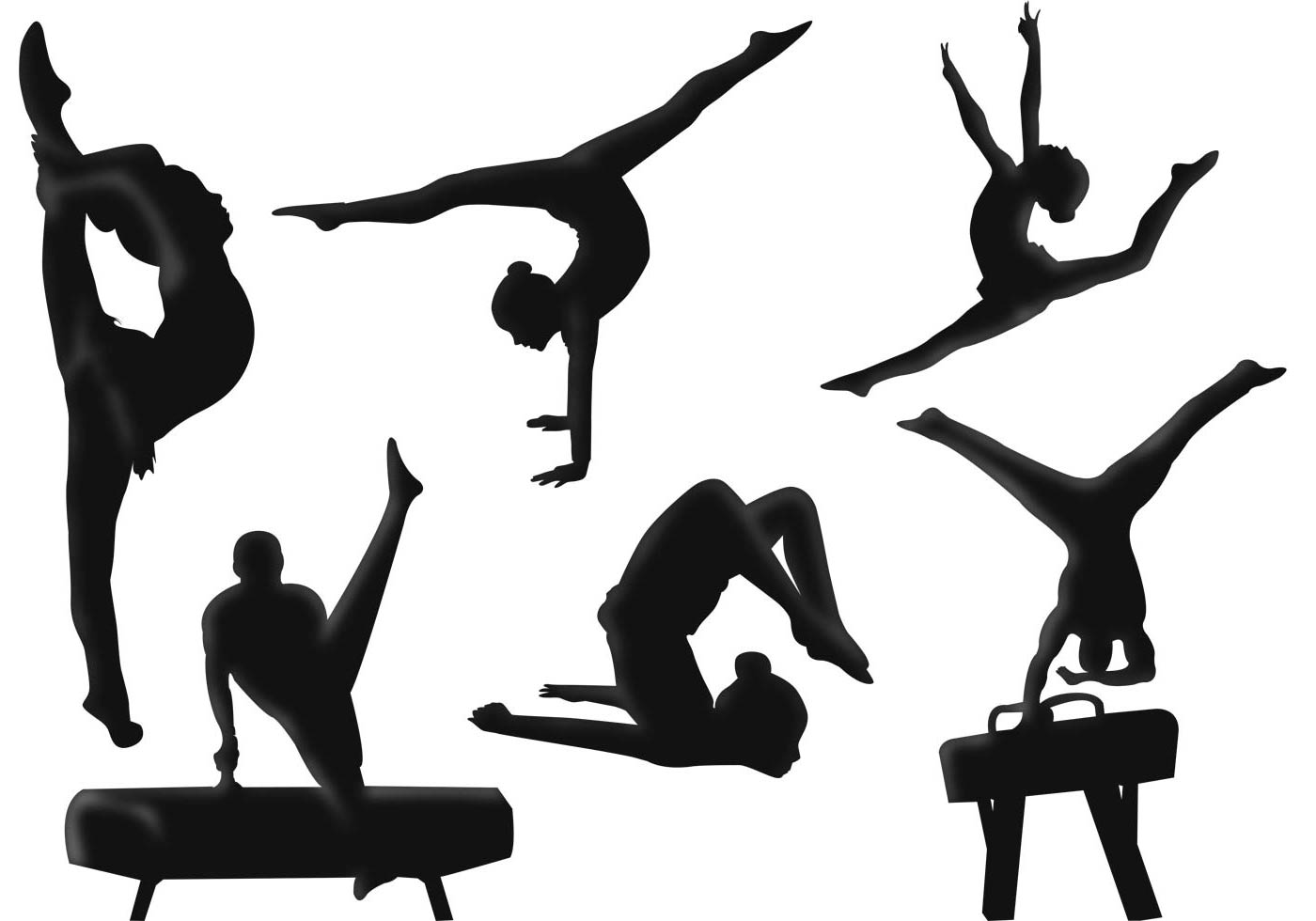 Gymnastics Svg Free Download / Free Gymnastics Silhouette Vector