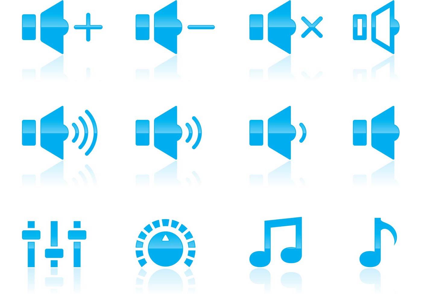 Volume And Audio Icons - Download Free Vector Art, Stock Graphics & Images