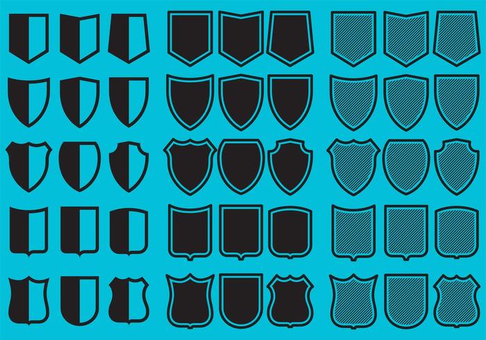 Shields Forma Vectores