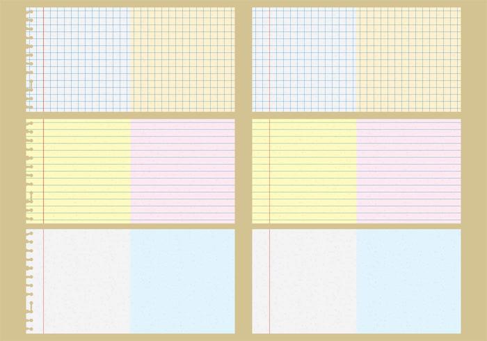 Vector Notebook Patterns