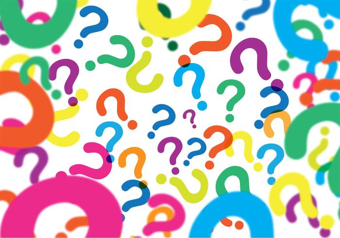 Question Mark Background Vector