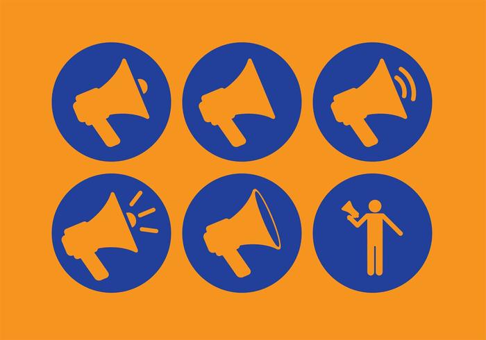 Megaphone Icon Pack Megaphone Icon Pack