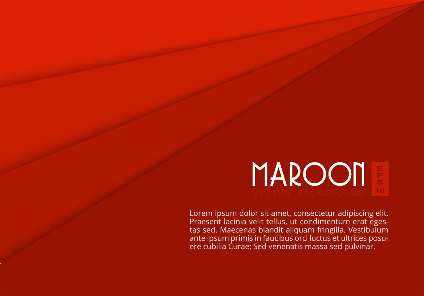 free maroon paper layers vector background