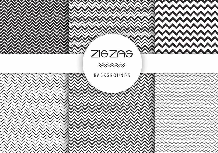 Free Vector Zig Zag Backgrounds